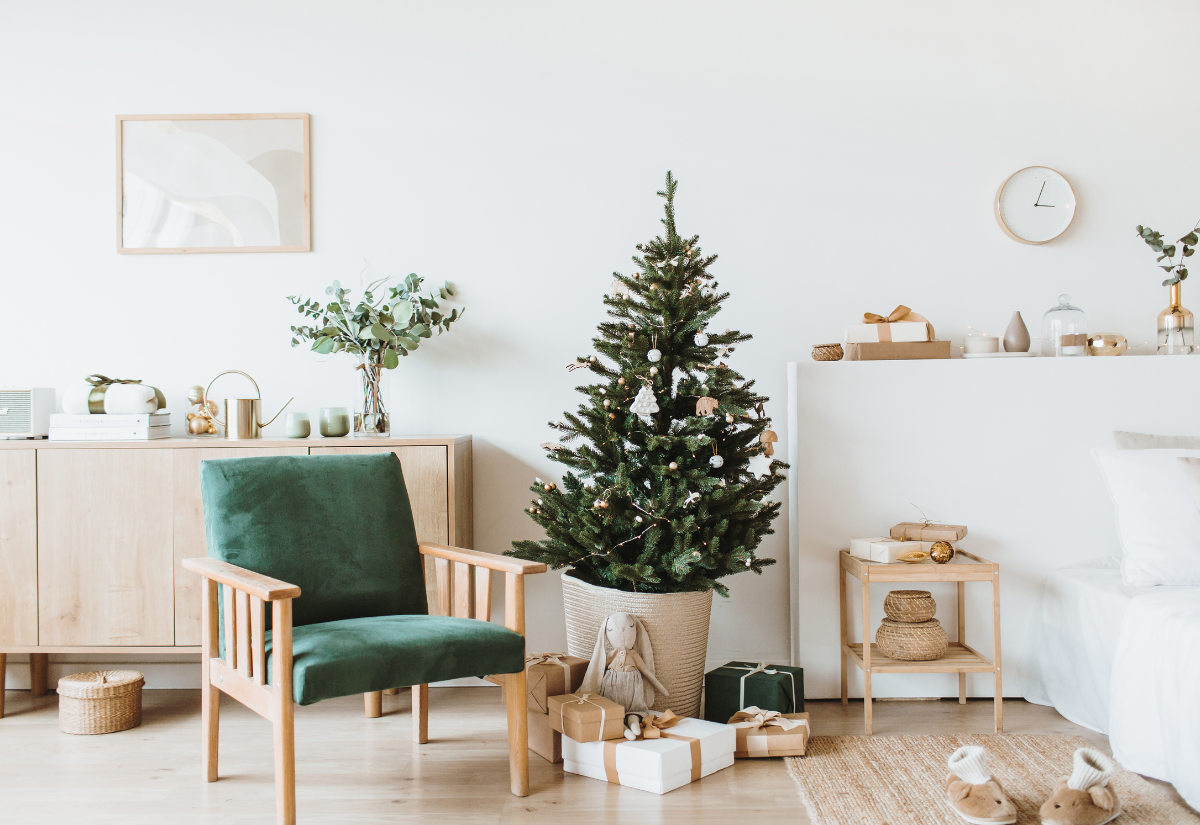Wie schmückt man eine kleine Wohnung zu Weihnachten?