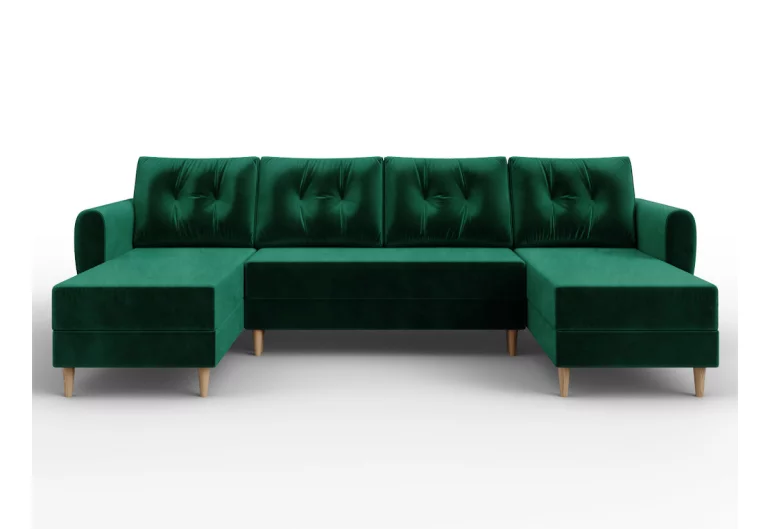 Sofa mit Schlaffunktion in U-Form SUN, 302x92x130 itaka 10