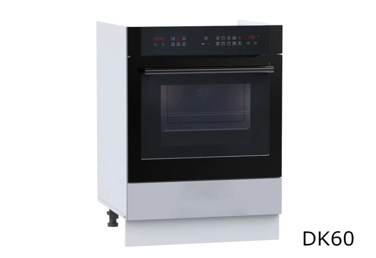 Einbauküchenschrank OREIRO DK60, 60x82x51, Asche/hellgrau